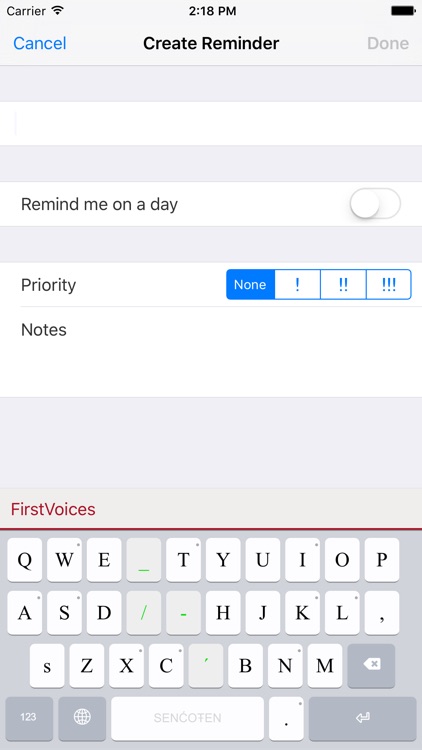 FirstVoices Keyboards screenshot-4