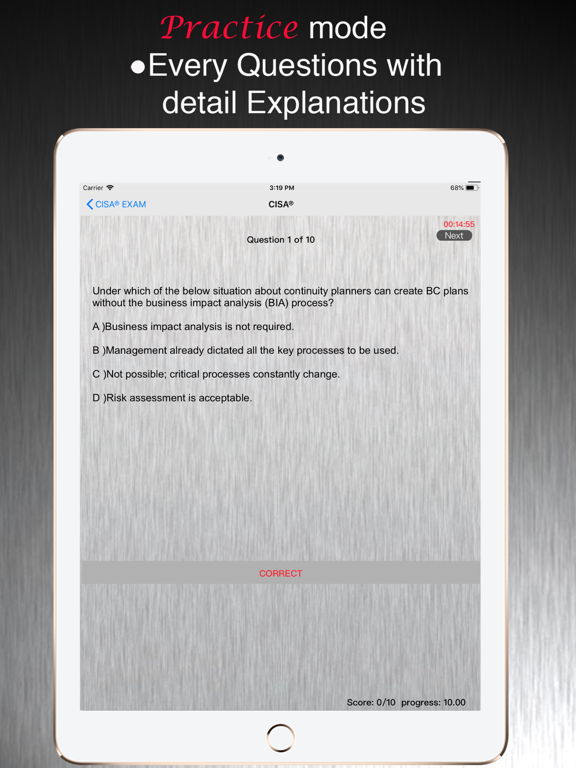 Screenshot #6 pour CISA Exam Pass