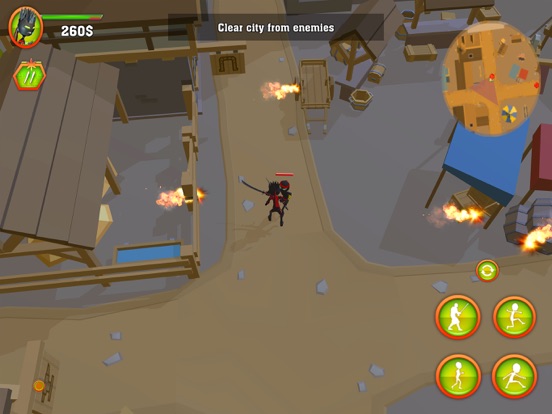 SuperHero Crime Fight: Ninja iPad screenshot 5 - Games app