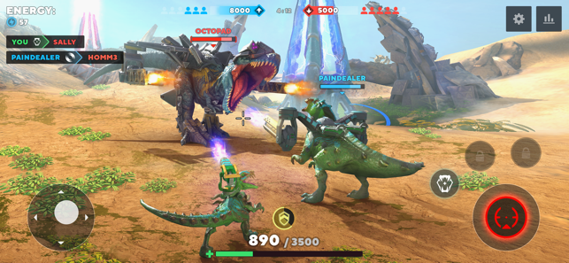 ‎Dino Squad: Online Action Capture d'écran