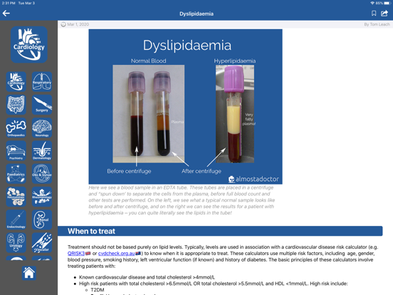 almostadoctor iPad screenshot 6 - Medical app