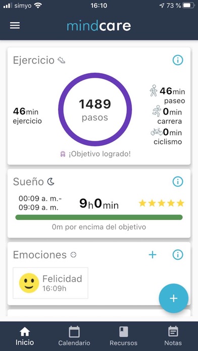 eB2 MindCare Screenshot