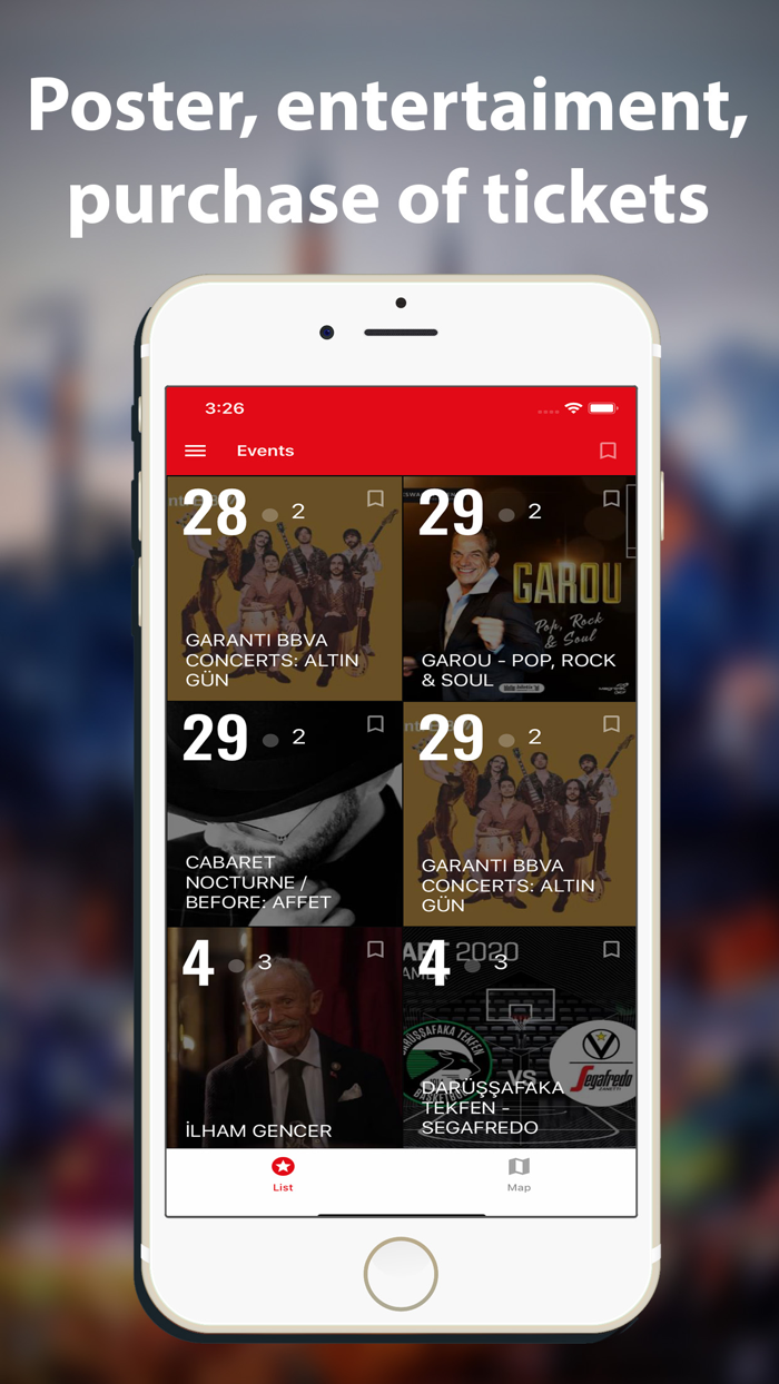 Istanbul travel map guide 2020