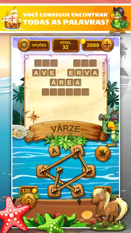 Palavra Pirata: Jogos Palavras