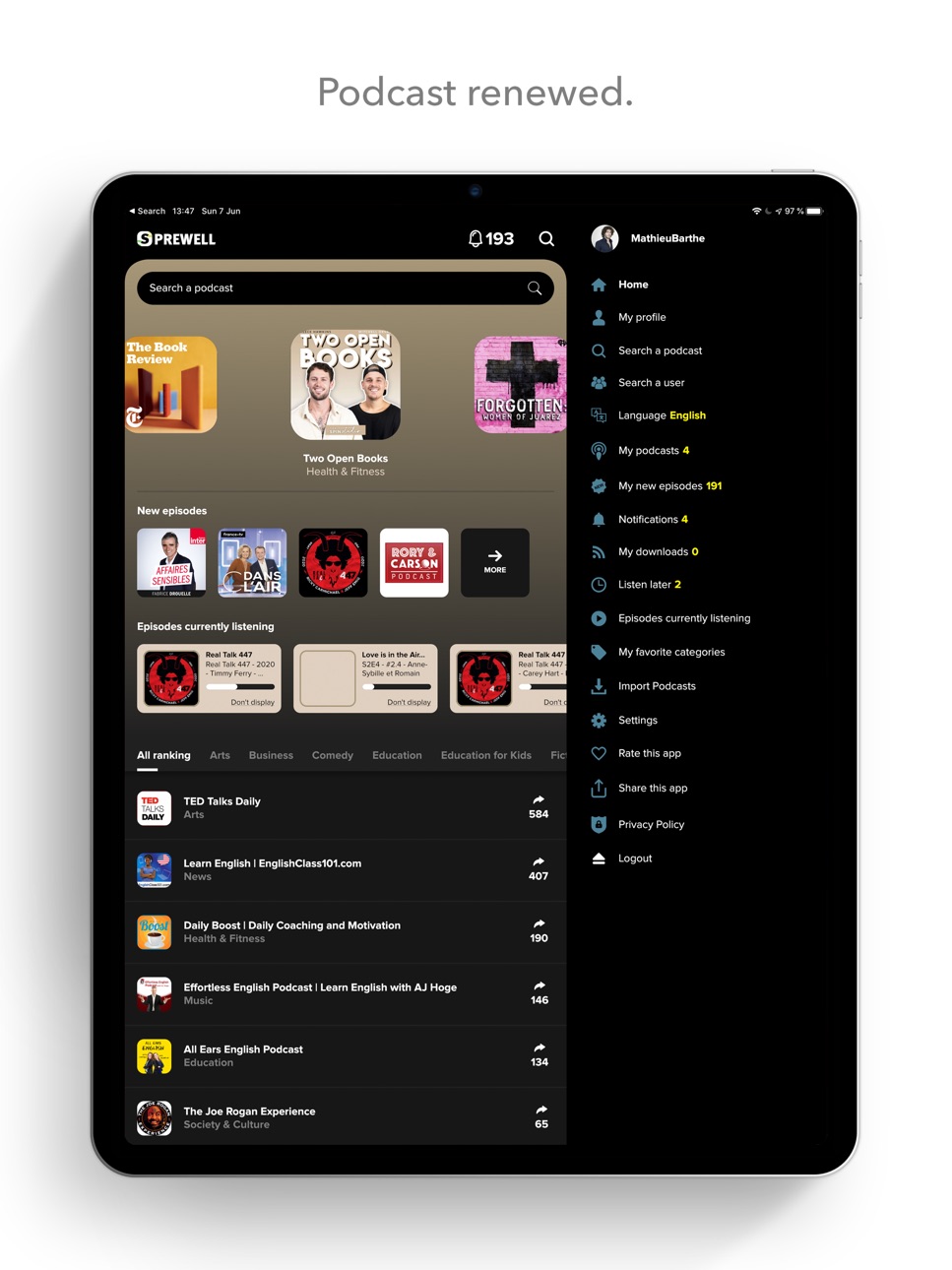 iPad screenshot