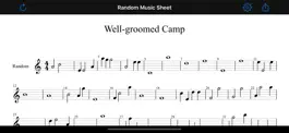 Game screenshot Random Music Sheet mod apk