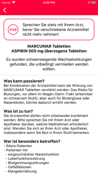 Apotheke vor Ort Screenshot