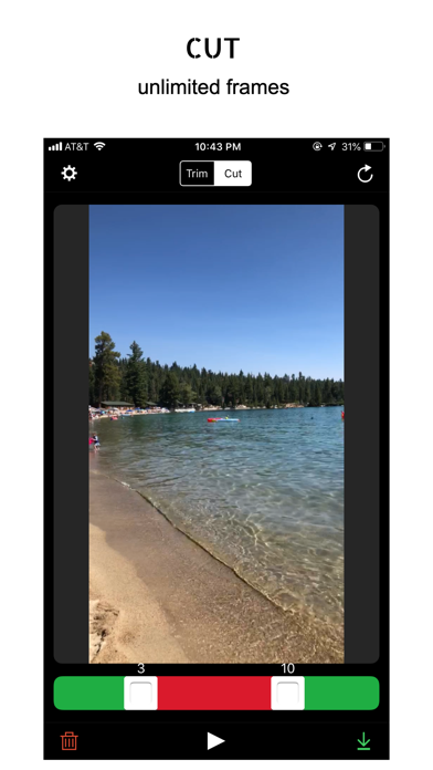Trim Videos - Easy cut & split screenshot 2