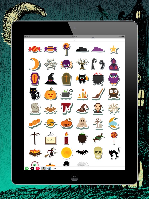 Screenshot #4 pour Collection stickers Halloween