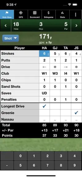 Game screenshot mScorecard - Golf Scorecard hack