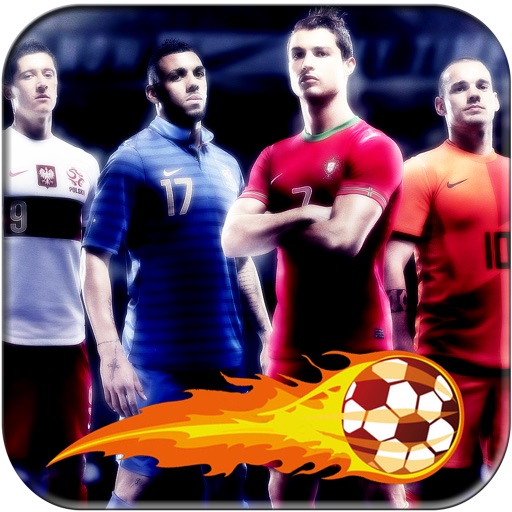Football Players Pics Quiz! (Cool new puzzle trivia word game of popular Soccer Sports teams 2014). Free Icon
