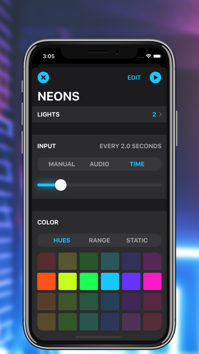 Screenshot #2 pour Neon for PhilipsHue & LIFX