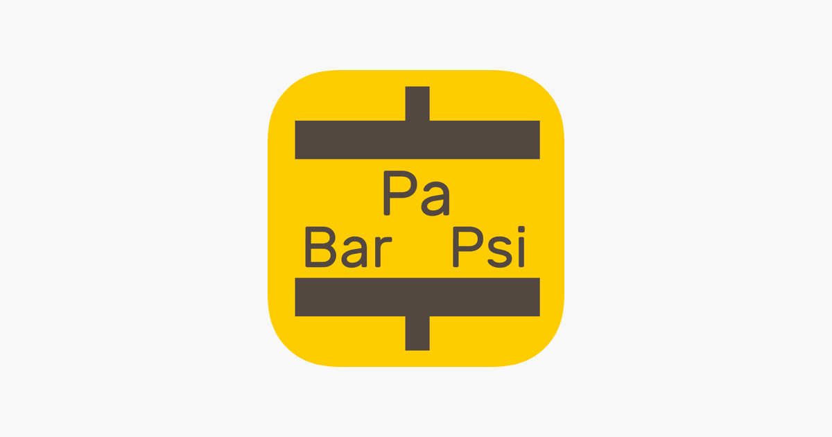 Pressure Converter Psi Bar Pa dans l'App Store