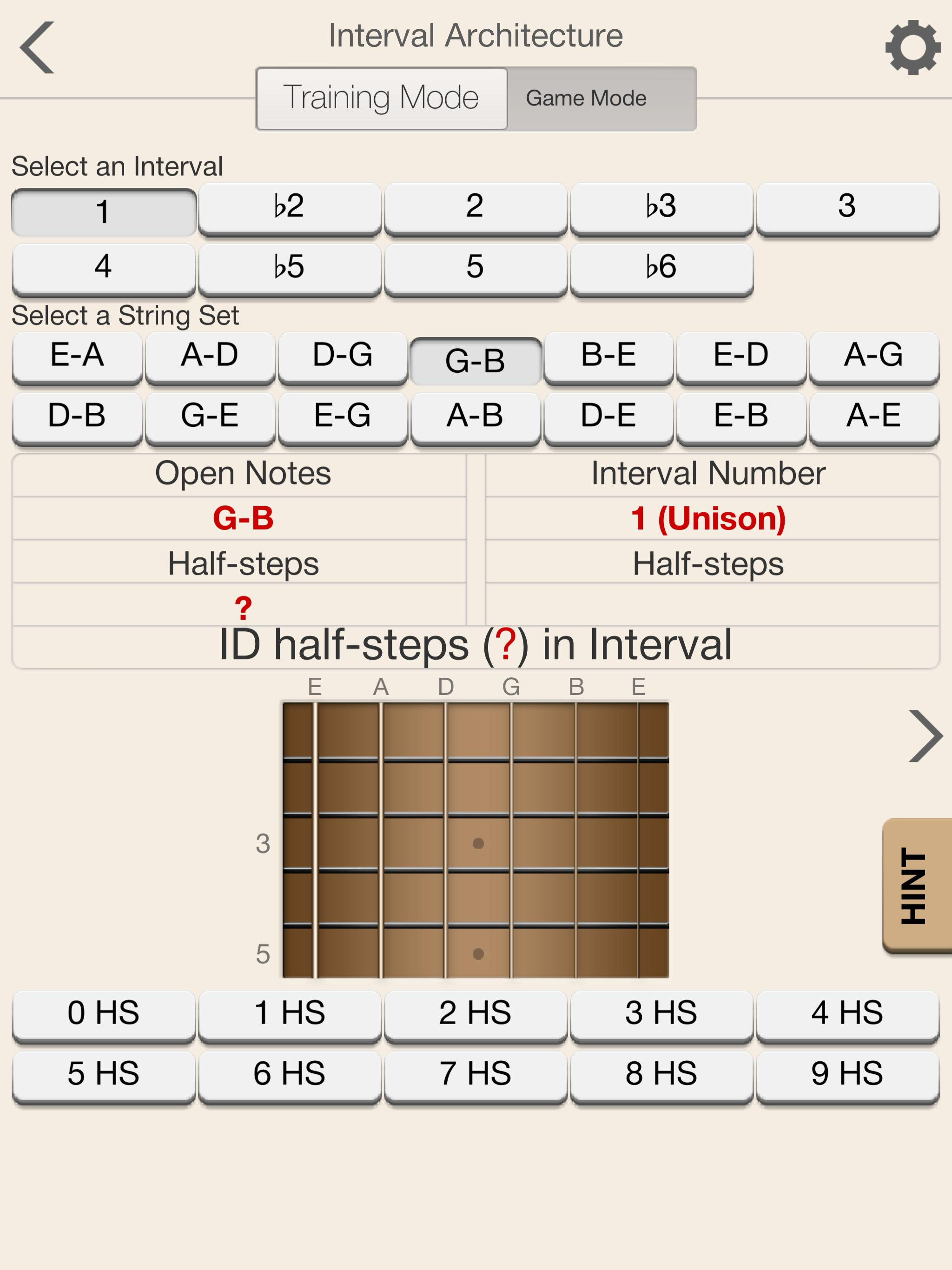 Guitar Intervals Unleashed