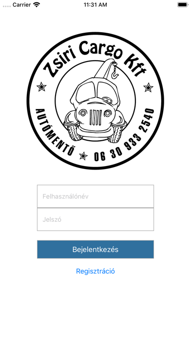 Screenshot 1 of Fuvar App