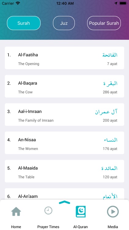 Raudhah - Quran, Azan, Qiblat