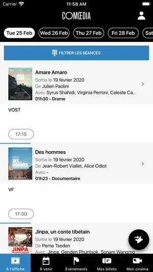 Comœdia screenshot 2