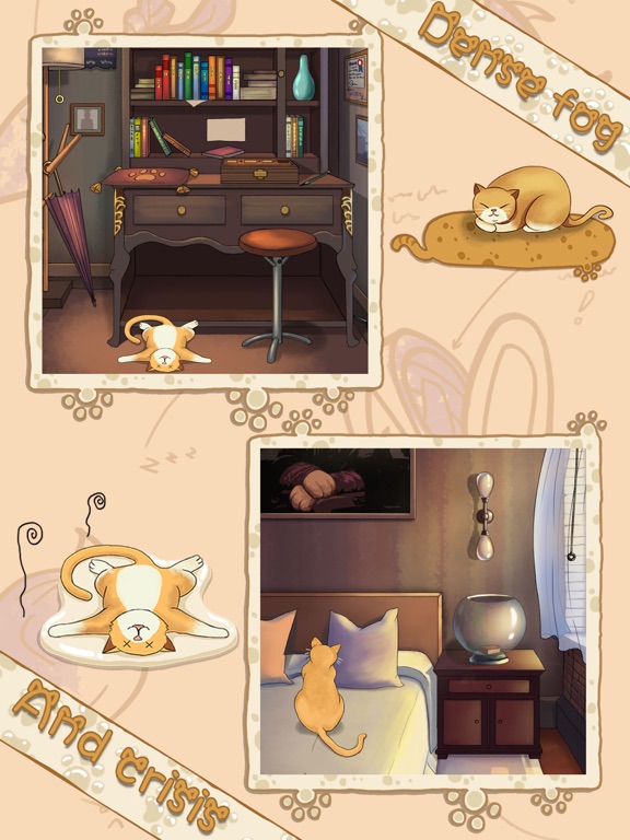 Escape Games:cat will be hero iPad screenshot