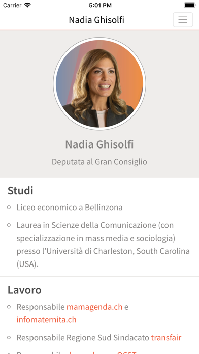 Screenshot #1 pour Nadia Ghisolfi