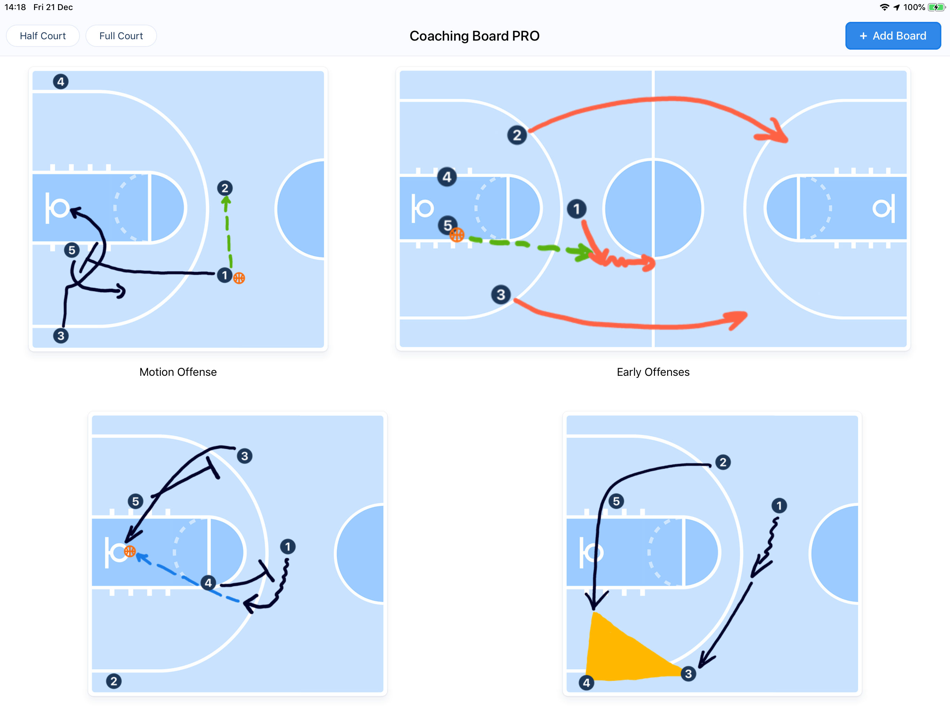 Basketball Coaching Board PRO - 1.2 - (iOS)