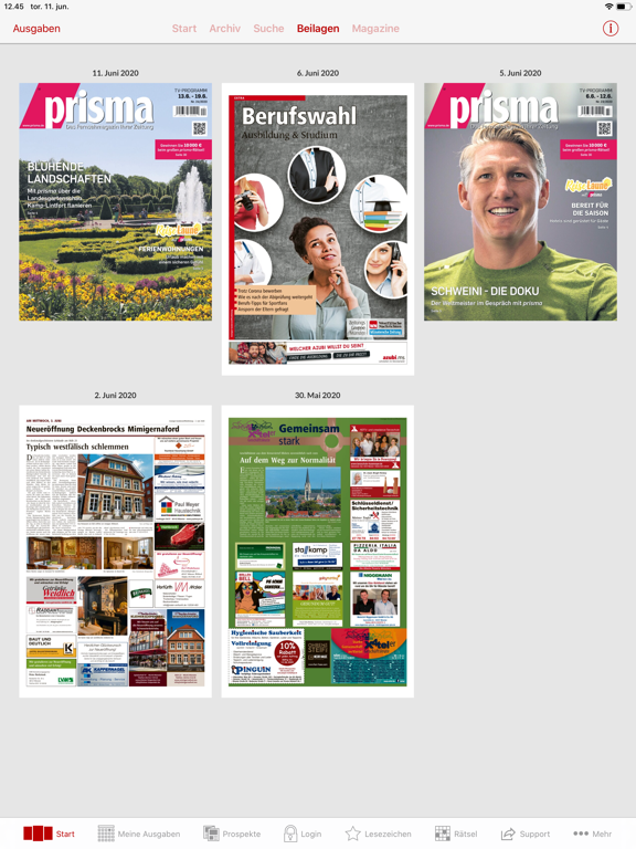 WN ePaper iPad screenshot 4 - News app