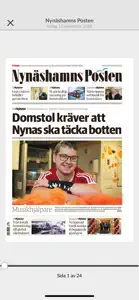 Nynäshamns Posten e-tidning screenshot #3 for iPhone