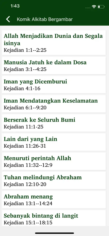 Komik Alkitab Bergambar