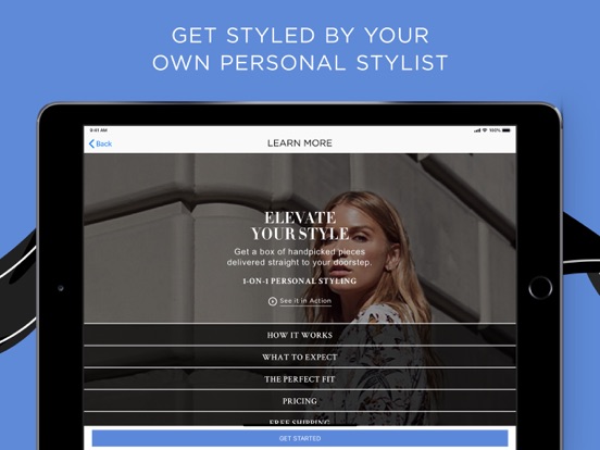 DAILYLOOK iPad screenshot 3 - Shopping app