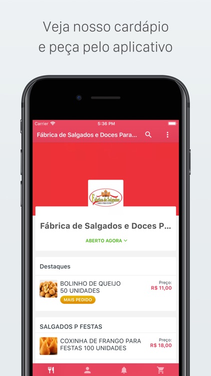 Fábrica de Salgados e Doces