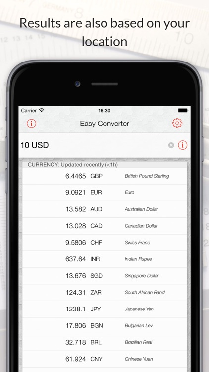 Easy Converter: Unit, currency screenshot-3