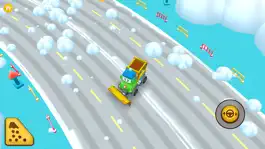 Game screenshot Street Snow Plow game for kids hack