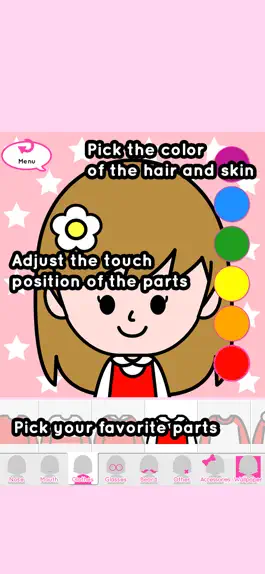 Game screenshot Portrait shop - cute apk
