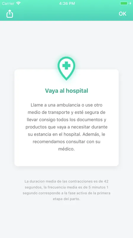 Contador de contracciones 9m screenshot 5 of 5
