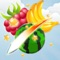Fruit Boom Link puzzle need connect 3 or more same fruits to score points
