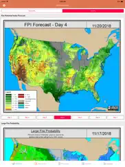 wildfire - fire map info айпад изображения 1