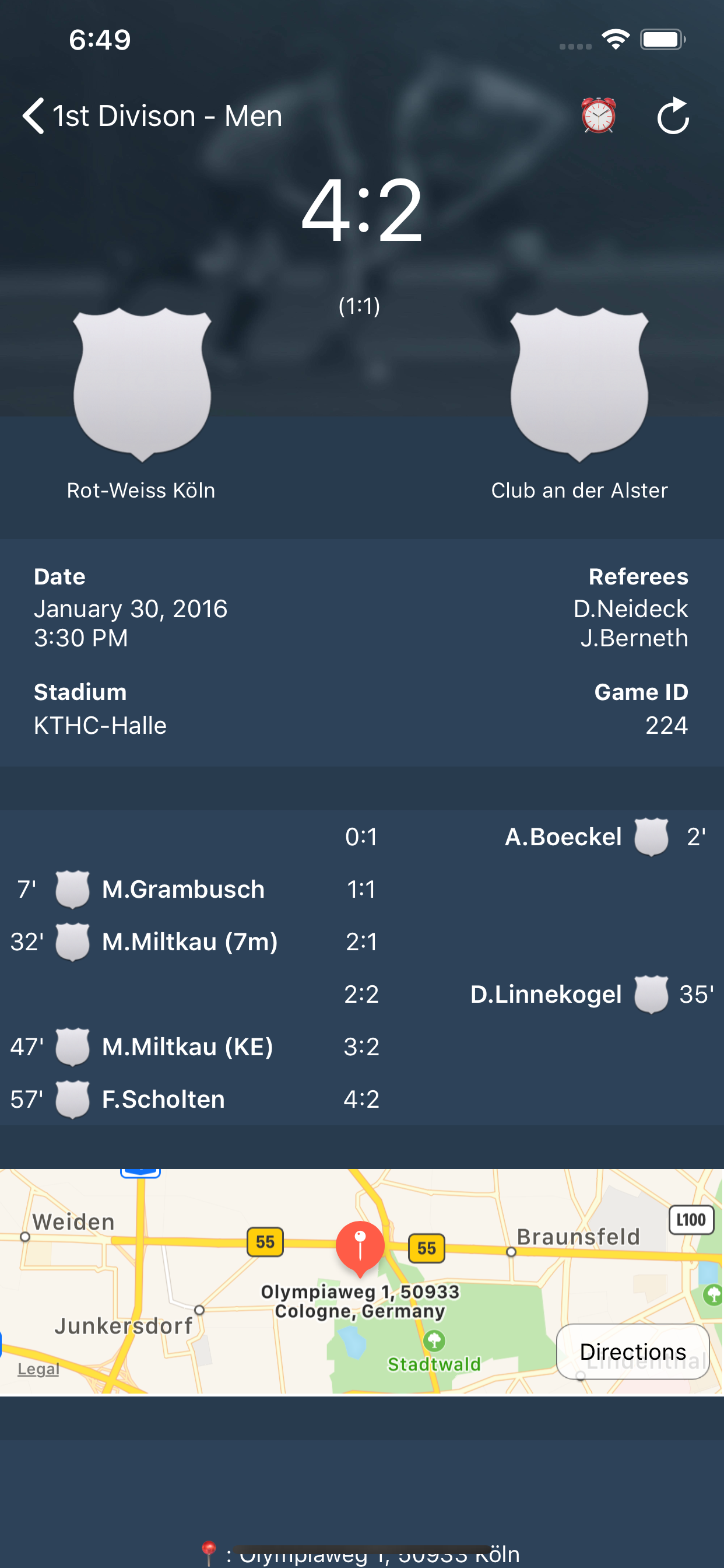 Field Hockey - Germany