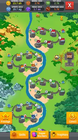 Screenshot von Idle Factory Tycoon: Business! auf dem iPhone 7
