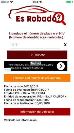 ¿Es robado? screenshot 3