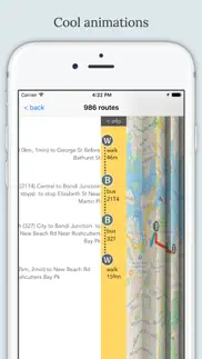 sydney public transport iphone screenshot 4
