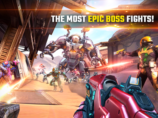 Shadowgun Legends: Online FPS iPad app afbeelding 6