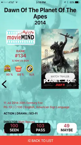 Game screenshot movieMIND mod apk