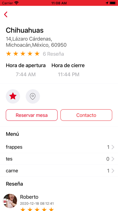 Bolt Usuario Screenshot