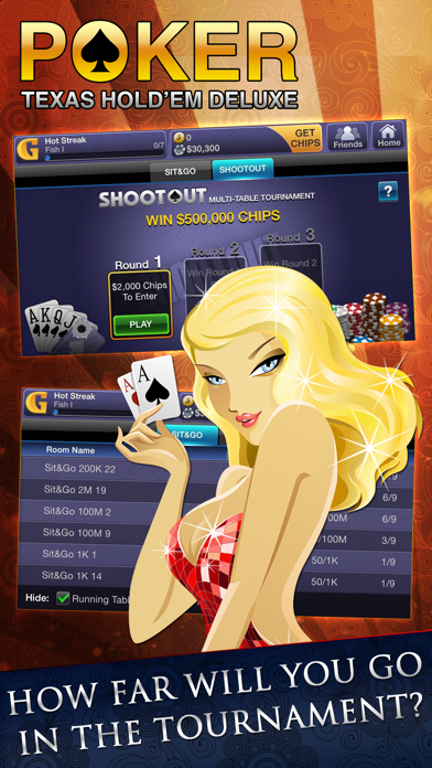 Texas HoldEm Poker Deluxe for iPhone Screenshot 3