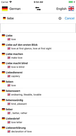 Game screenshot German/English Dictionary mod apk