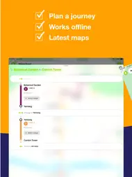 Guangzhou Metro Route planner ipad bilder 2