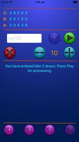 Game screenshot Pick3 Lottery hack