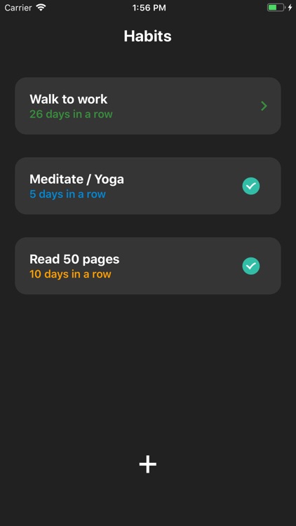 Habits - Fix your habits