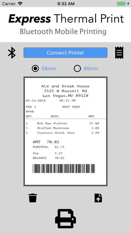 Express Thermal Print