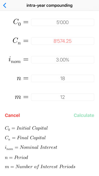 FinCalcPro Financial Solver Screenshot