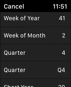 DateGlance - Complication screenshot #8 for Apple Watch